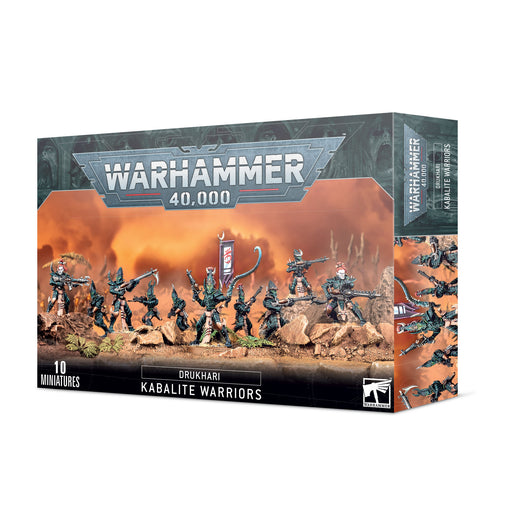 Warhammer 40k 40000 Drukhari Kabalite Warriors