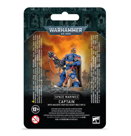 Warhammer 40k 40000 Space Marine Captain With Master-Crafted Bolt Rifle