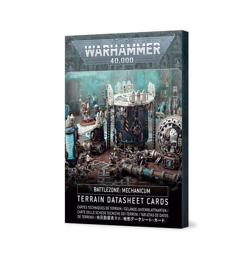 Warhammer 40k 40000 Battlezone Mechanicum: Terrain Cards