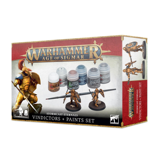 Warhammer Age of Sigmar Stormcast Eternals Paints + Tools