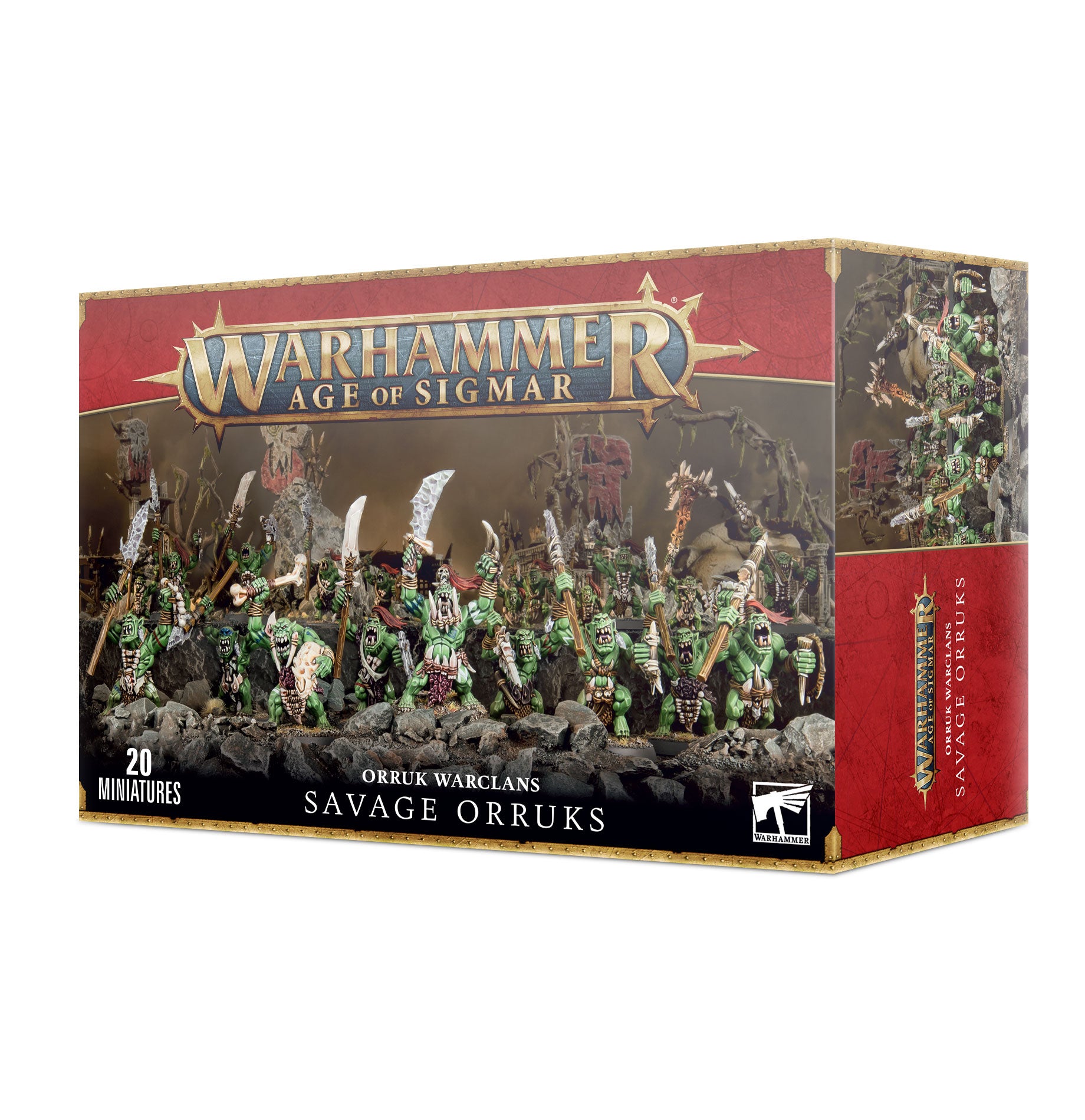 Warhammer Age of Sigmar Orruks Warclans: Savage Orruks