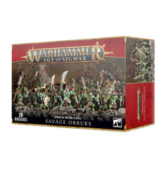 Warhammer Age of Sigmar Orruks Warclans: Savage Orruks