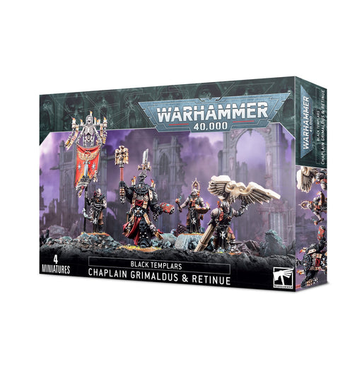 Warhammer 40k 40000 Black Templars: Grimaldus & Retinue