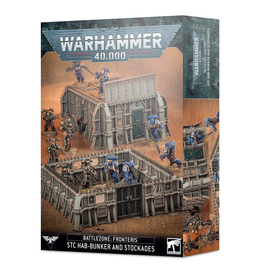 Warhammer 40k 40000 Battlezone Fronteris: STC Hab-Bunker & Stockades