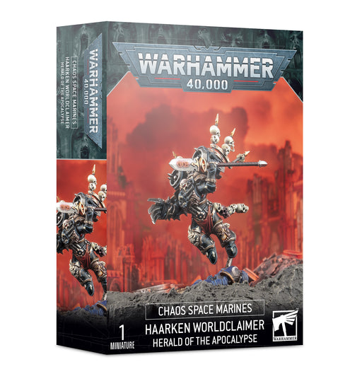 Warhammer 40k 40000 Chaos Space Marines Haarken World Claimer