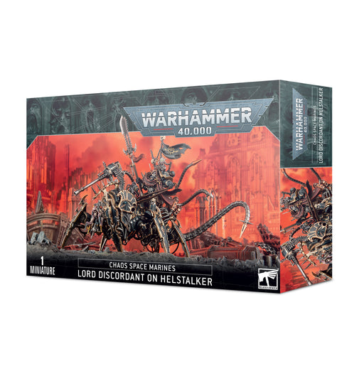 Warhammer 40k 40000 Chaos Space Marines: Lord Discordant on Helstalker