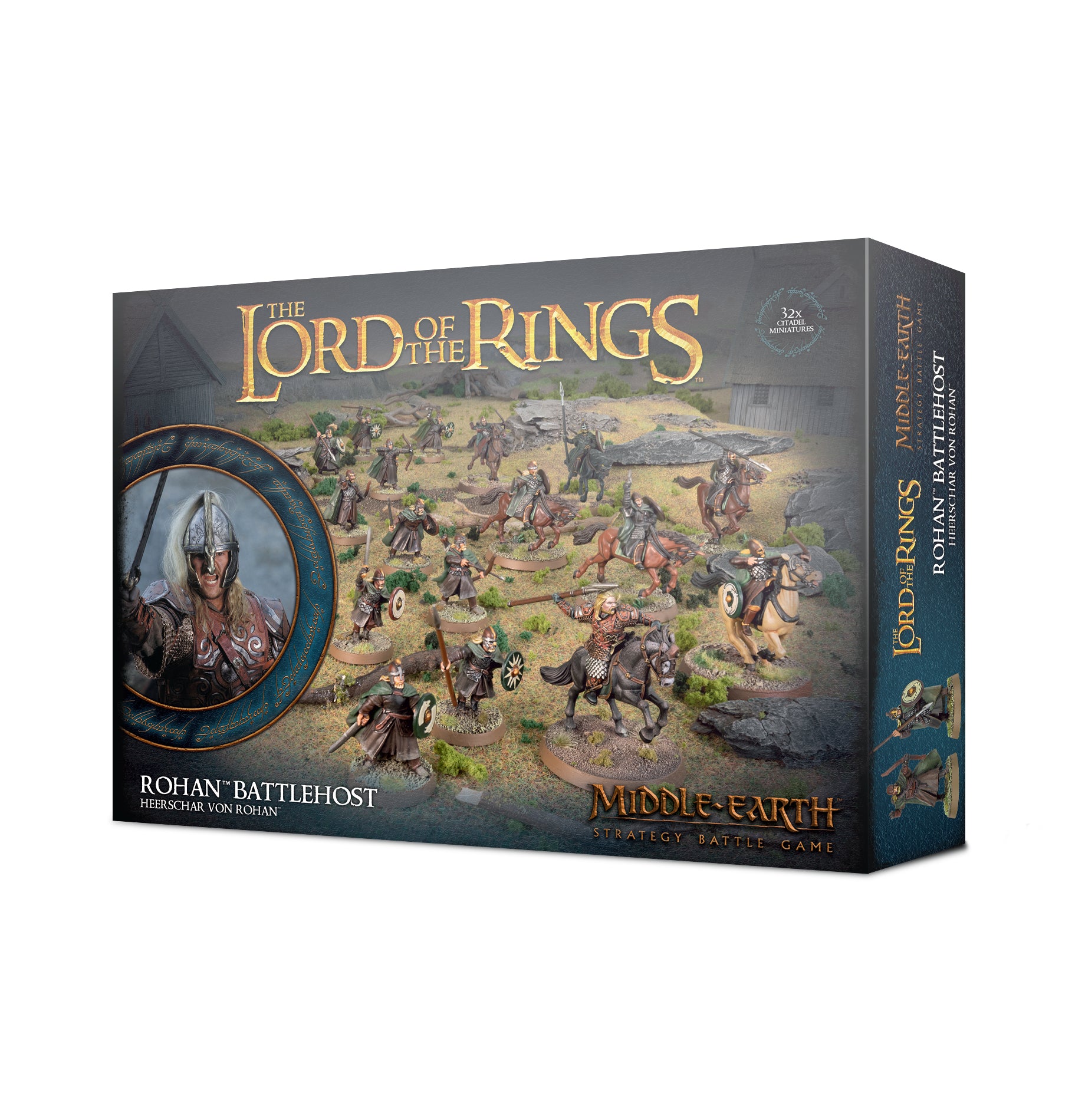 Middle Earth Strategy Board Game: Rohan Battlehost