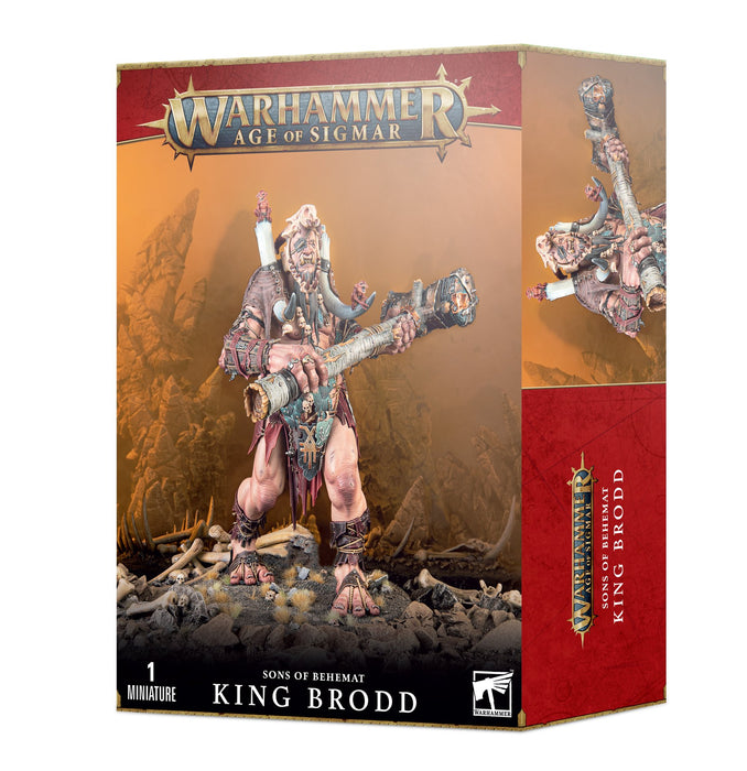 Warhammer Age of Sigmar Sons Of Behemat: King Brodd