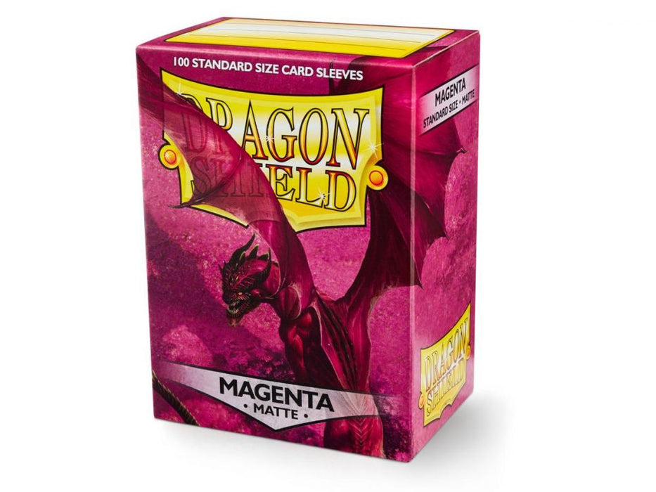 Dragon Shield - Box 100 Standard size - Magenta MATTE