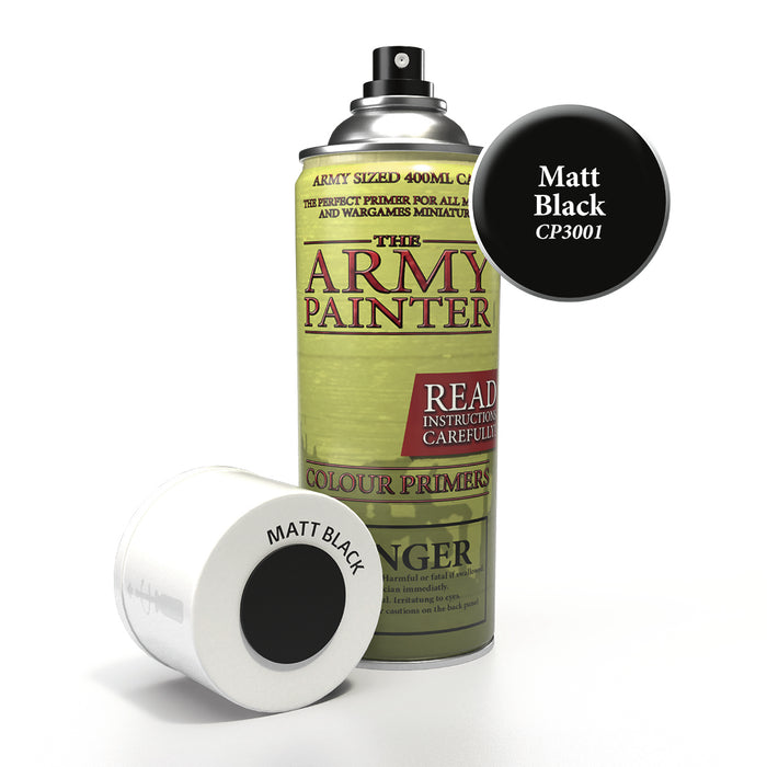 Army Painter Spray Primer - Matt Black 400ml
