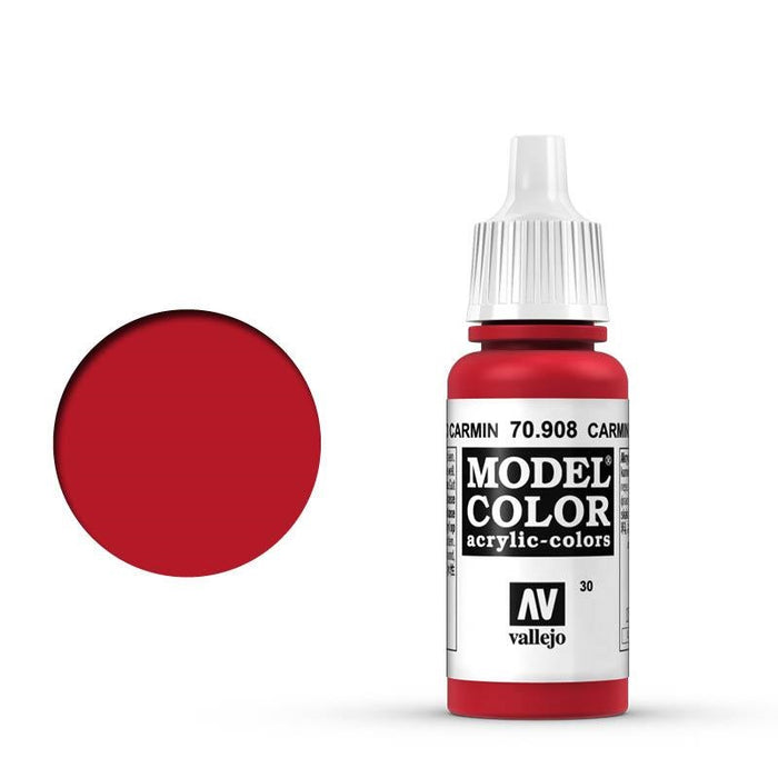 Vallejo Model Colour - Carmine Red 17 ml