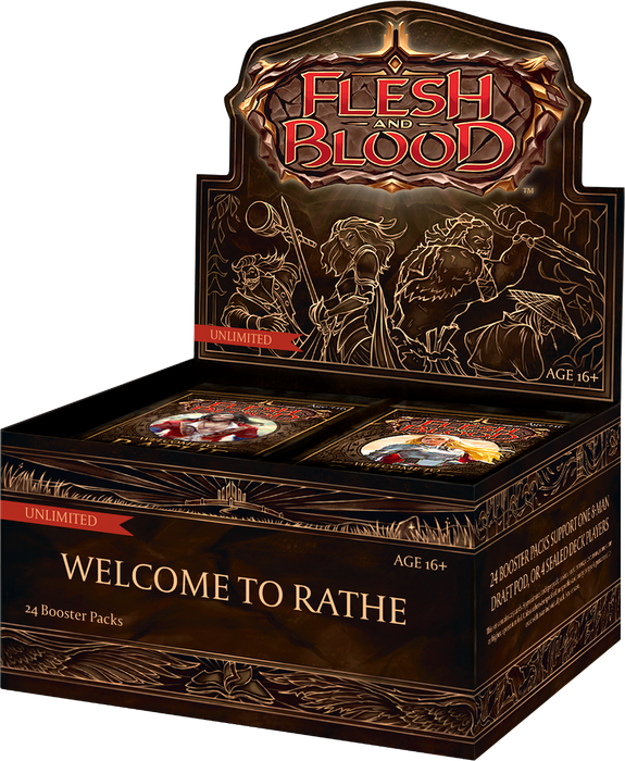 Flesh and Blood TCG Welcome to Rathe UNLIMITED - BOX