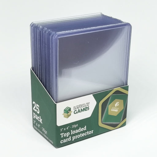 Top Loaded Card Protector 3"x4" 35pt