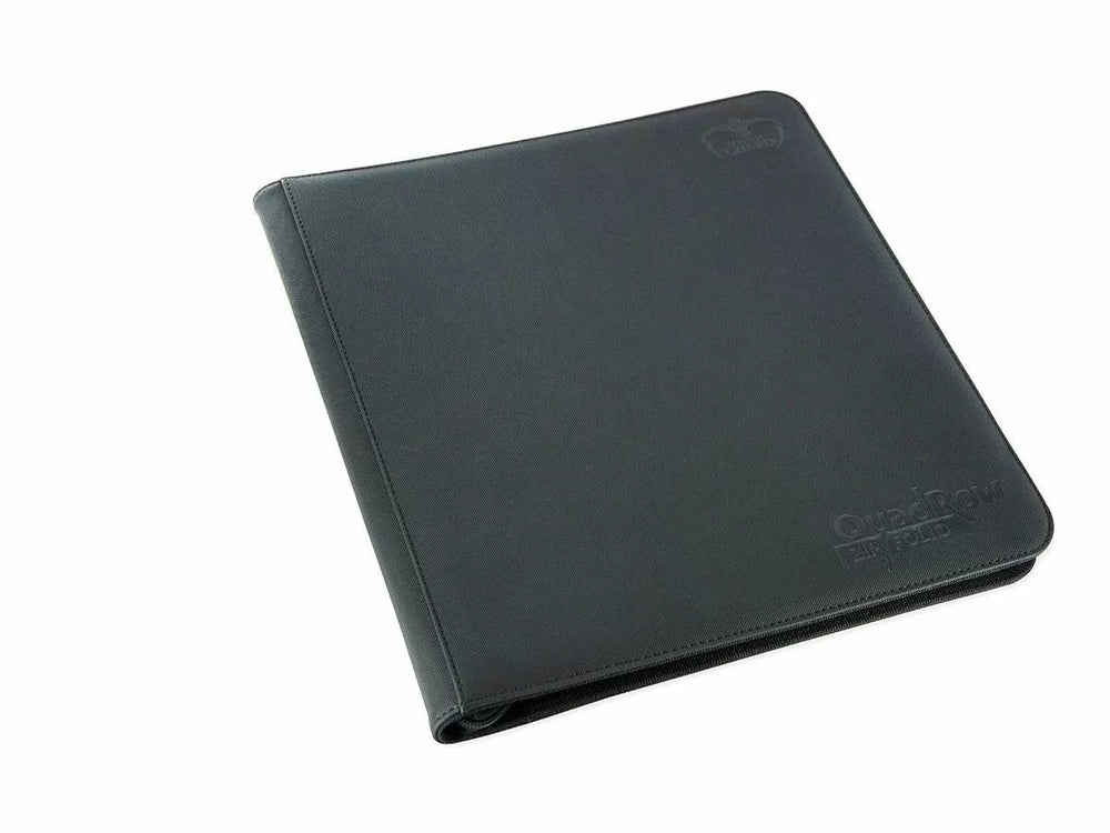 Ultimate Guard 12-Pocket QuadRow ZipFolio XenoSkin Black