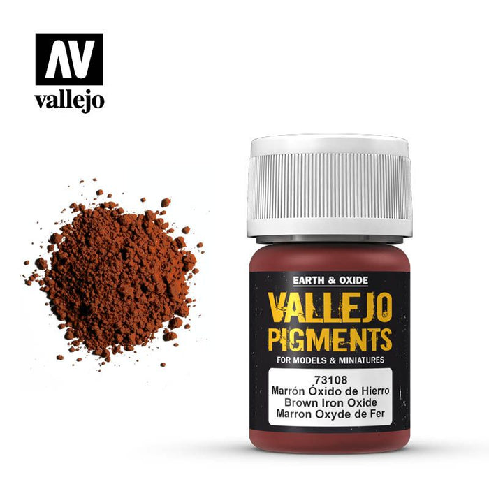Vallejo Pigments - Brown Iron Oxide 30 ml