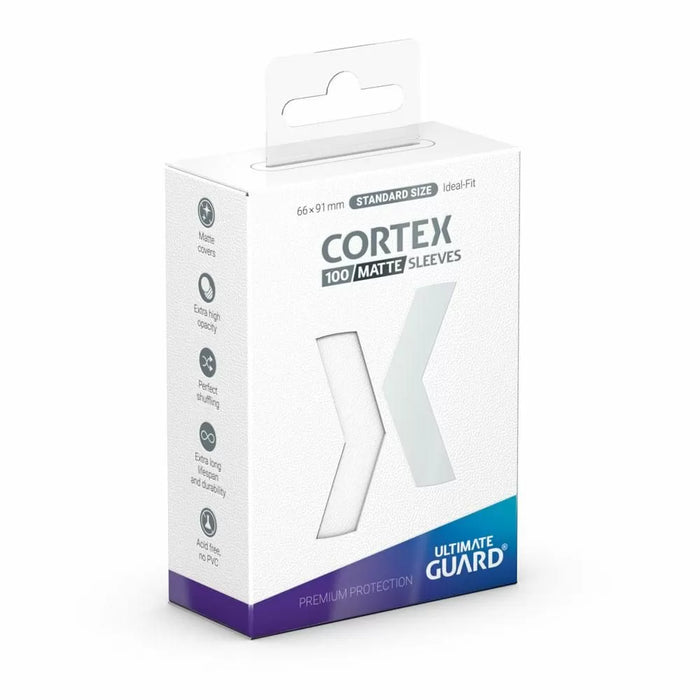 wargamerhub cortex matte sleeve 100 white