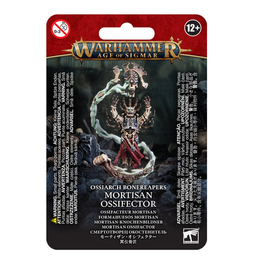 wargamershub age of sigmar Ossiarch Bonereapers Mortisan Ossifector